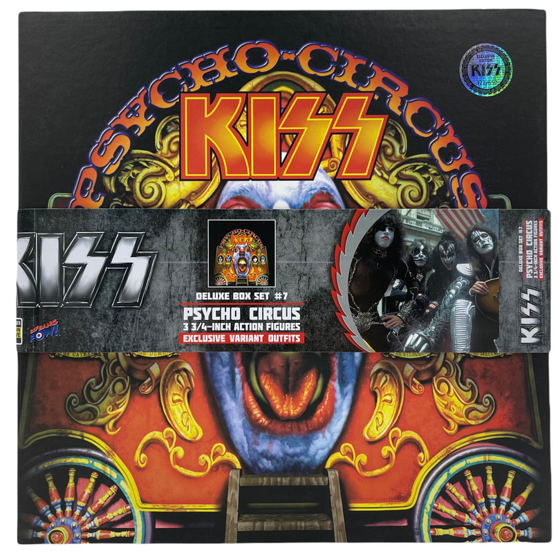 KISS Psycho Circus Figures Deluxe ​Box Set 7 2020 - GEORGE'S KISS